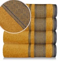 4szt Ręczniki Komplet ręczników 2x 50x90 2x 70x140