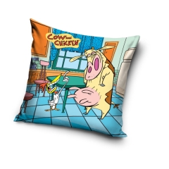 Poszew KROWA I KURCZAK Poszewka Jasiek poduszka mała dla dzieci 40x40