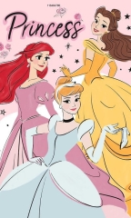 Kolorowy Ręcznik  DISNEY PRINCESS Mały Ręczniczek do rąk 30x50cm Dziecięcy