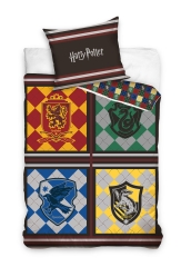 Harry Potter Bed Linen Duvet Cover Set Cotton Sheet 160x200