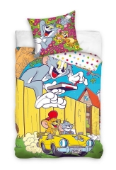 Tom i Jerry Komplet Pościeli Pościel 160x200