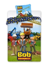 Komplet Pościeli Pościel BOB BUDOWNICZY 160x200