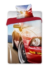 Komplet Pościeli Pościel 160x200 Dla dzieci AUTO samochód
