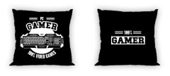 Poszewka na poduszkę 40x40 bawełniana dla gracza gamerska gry pad dziecięca