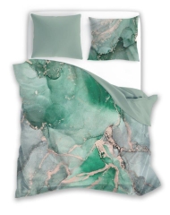 Komplet Pościeli Pościel w minerały 160x200 Satynowa