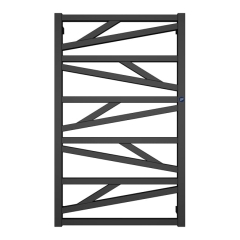 Grzejnik łazienkowy Instal-Projekt Yuto 90 x 50 cm czarny