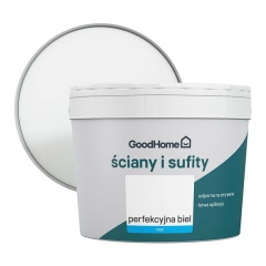 Farba GoodHome Ściany i Sufity biały mat 10 l