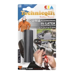 Guma wulkanizowana Techniqll do łatek naprawczych 8,4 x 20 cm gr. 0,5 mm