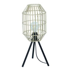 Lampa stołowa GoodHome Wutai 60 W E27 bambus