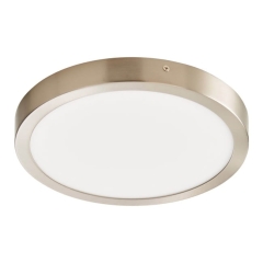 Plafon LED GoodHome Aius 1200 lm 21 cm nikiel