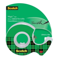 Taśma biurowa Scotch Magic 19 mm x 6 m transparentna