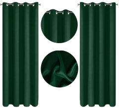 GRUBE GOTOWE ZASŁONY NA TAŚMIE ŻABKI ZACIEMNIAJĄCE