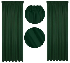 Gotowe zaciemniające zasłony blackout 100% 135X270 ZIELONE