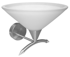 Lampa Kinkiet E27 Satyna Nikiel