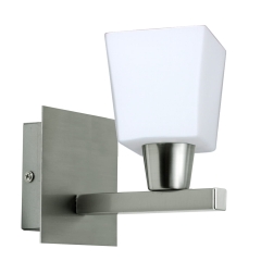 Lampa Kinkiet E14 Nikiel MAT