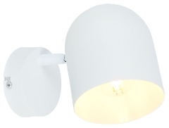 Lampa Kinkiet E27 Biały