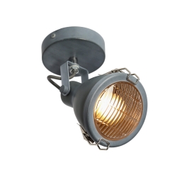 Lampa Kinkiet E14 Szary