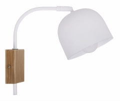 Lampa Kinkiet E27 Biały