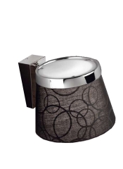 Lampa Kinkiet E27 CZARNA Chrom
