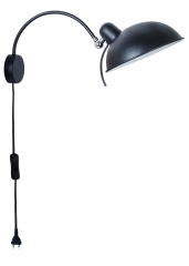 Lampa Kinkiet E14 Czarny