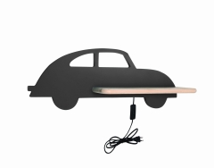 Lampa Kinkiet LED 4000K WP Dla dzieci Z WTYCZKĄ Szary