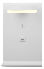 Lampa Kinkiet 4W LED Biały ŁADOWARKA USB