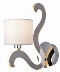 Lampa Kinkiet E14 6W LED Chrom