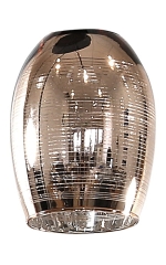 Klosz DO SERII Lampa Wisząca Żyrandol E27 MIEDZIANY 118