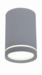 Tuba Lampa Sufitowa Żyrandol GU10 6 8 10 Szary