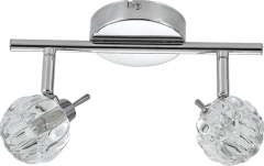 Lampa Sufitowa Żyrandol Listwa G9 Chrom