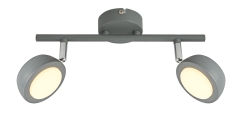 Lampa Sufitowa Żyrandol Listwa 6W LED Szary 3000K