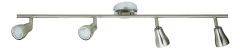 Lampa Listwa 7W GU10 Energooszczędna NIKEL MATT