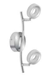 Lampa Sufitowa Żyrandol Listwa LED Chrom 3000K