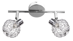 Lampa Sufitowa Żyrandol Listwa G9 Chrom
