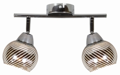 Lampa Sufitowa Żyrandol Listwa E14 LED Chrom