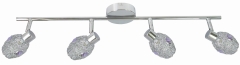 Lampa ZłotaEN Listwa G9 Chrom Fioletowy