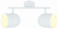 Lampa Sufitowa Żyrandol Listwa E27 Biały