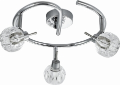 Lampa Sufitowa Żyrandol G9 Chrom