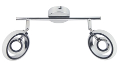 Lampa Sufitowa Żyrandol Listwa 6W LED Chrom 3000K
