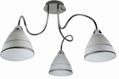 Lampa Sufitowa Żyrandol E14 Chrom