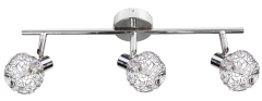 Lampa Sufitowa Żyrandol Listwa G9 Chrom