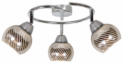 Lampa Sufitowa Żyrandol E14 LED Chrom