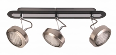 Lampa Sufitowa Żyrandol Listwa GX53 Energooszczędna Satyna WENGE