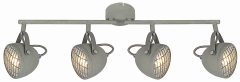 Lampa Sufitowa Żyrandol Listwa GU10 BETONOWY Szary