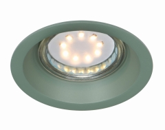 Oczko sufitowe Lampa Sufitowa Żyrandol kolor Zielony Aluminiowa