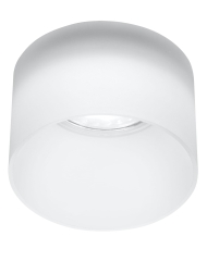 Lampa Sufitowa Żyrandol Tuba GU10 MROŻONY ŚR. 8 CM