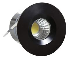 LED Czarny Oczko sufitowe Lampa Sufitowa Żyrandol Hermetyczna IP65 odporna na wilgoć