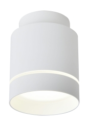 Lampa Sufitowa Żyrandol Tuba LED Biały 4000K