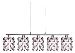 Lampa Wisząca Żyrandol G9 BURGUND