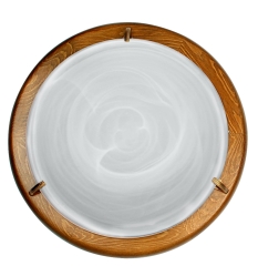 Lampa Sufitowa Żyrandol Plafon30 DĄB